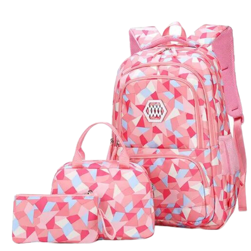 Kit Escolar Infantil 3 peças: Mochila, Bolsa e Estojo - CityBag