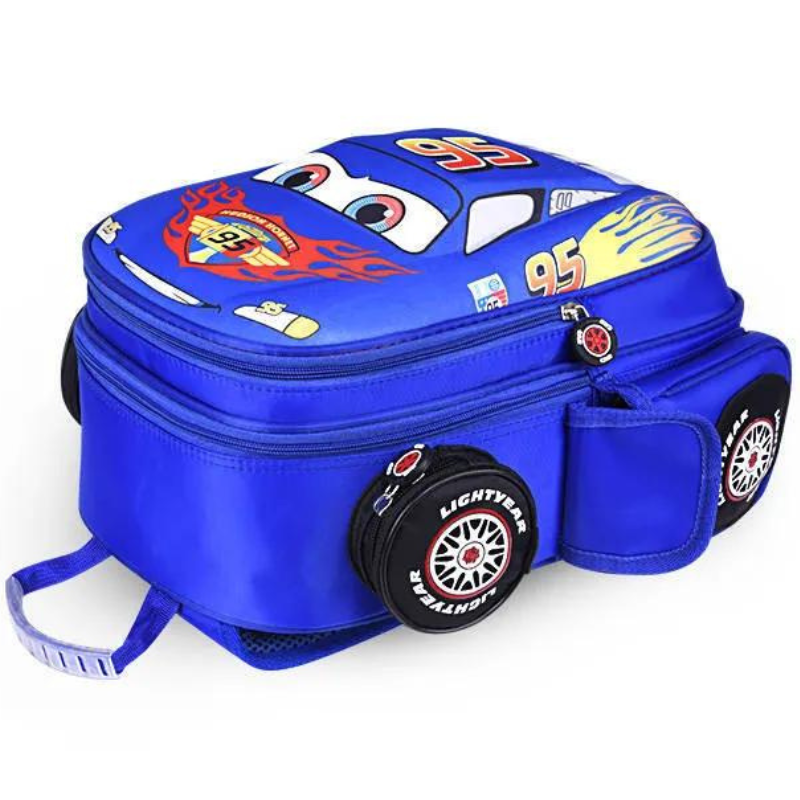 Mochila Escolar Infantil Relâmpago McQueen 3D - CityBag