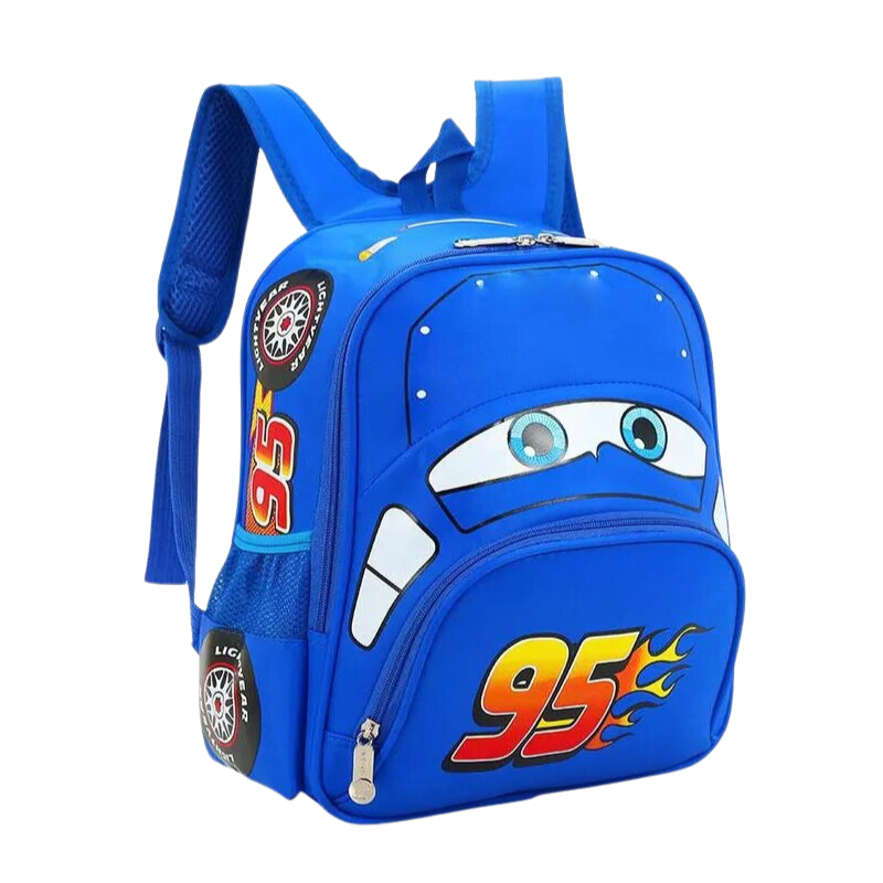 Mochila Escolar Infantil Relâmpago McQueen 3D - CityBag