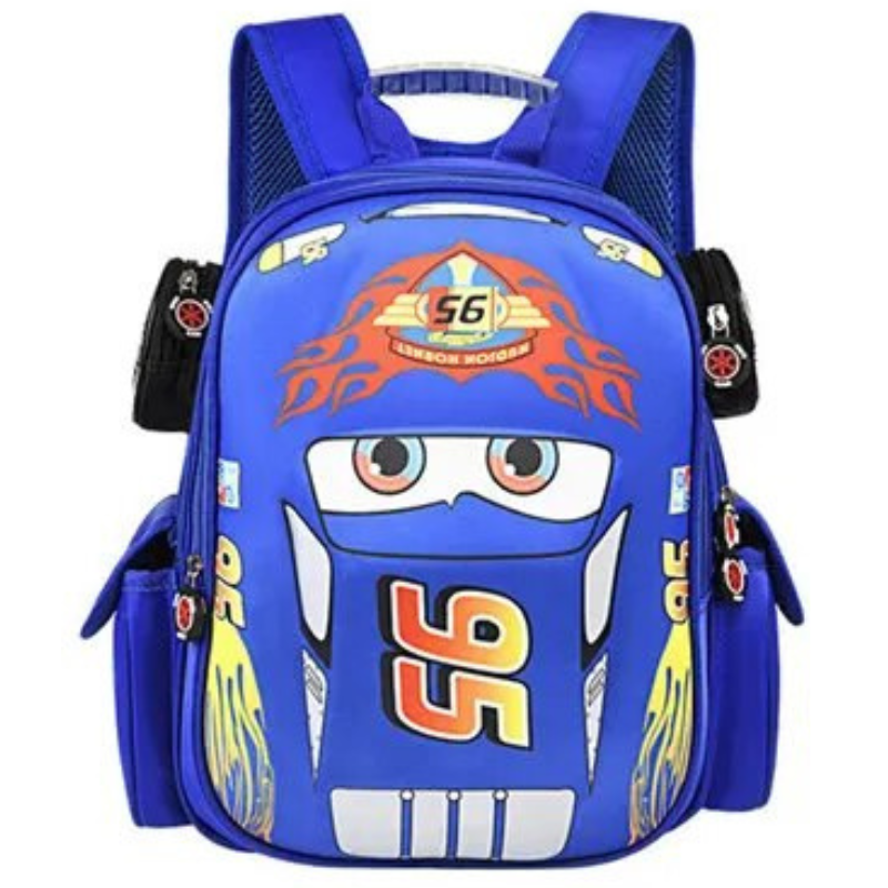 Mochila Escolar Infantil Relâmpago McQueen 3D - CityBag