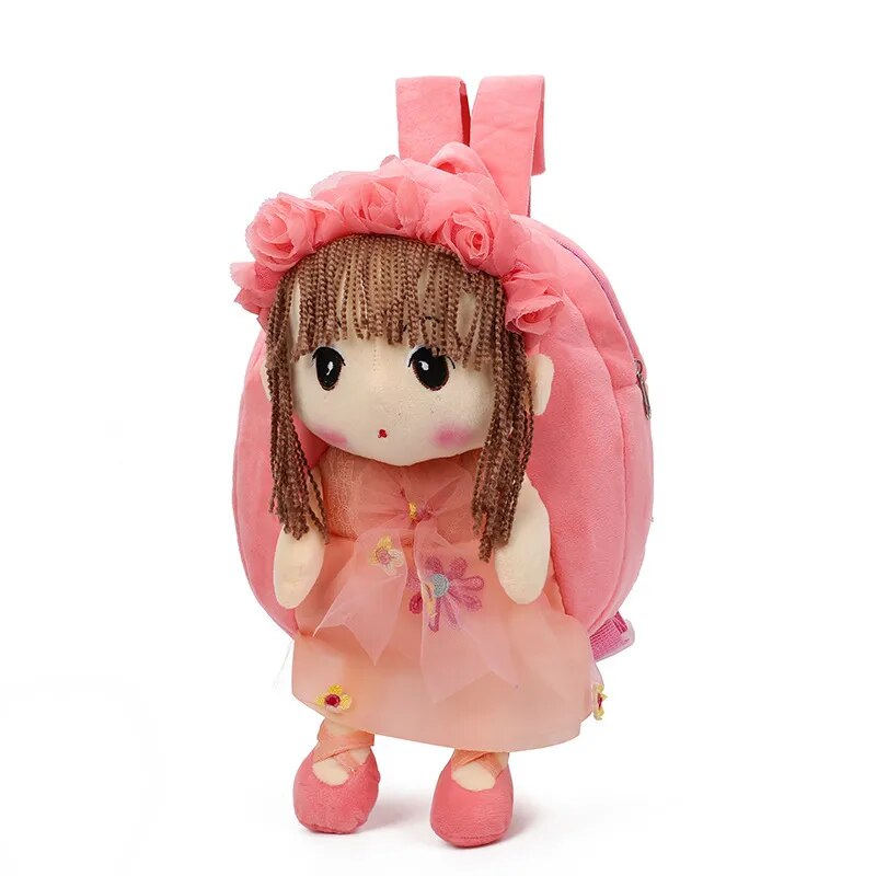 Mochila Infantil Boneca 3D - CityBag
