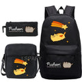 Kit Escolar Gato Pusheen - Mochila, Bolsa de Ombro e Estojo - CityBag