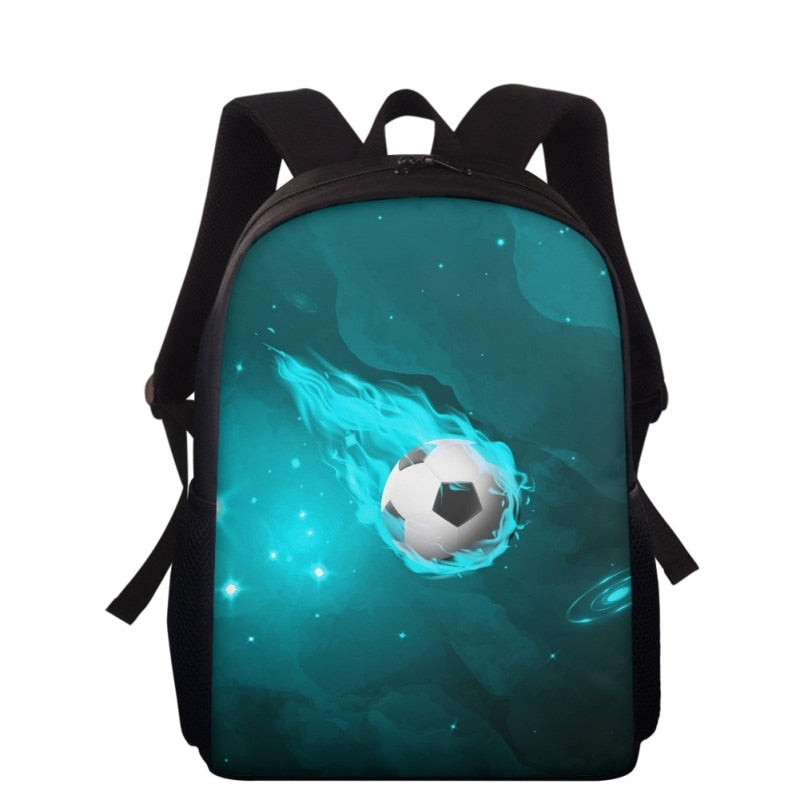 Mochila Escolar de Bola de Futebol - CityBag