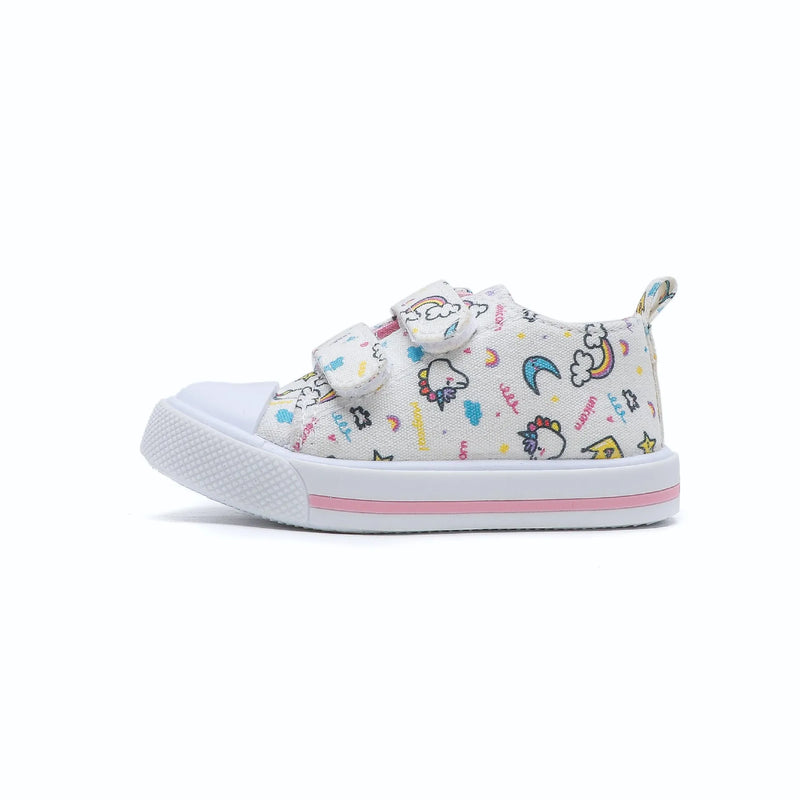 Tênis Infantil Feminino Estampado Cute Girl's