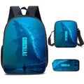 Kit Escolar Godzilla - Mochila, Bolsa de Ombro e Estojo