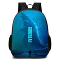 Kit Escolar Godzilla - Mochila, Bolsa de Ombro e Estojo