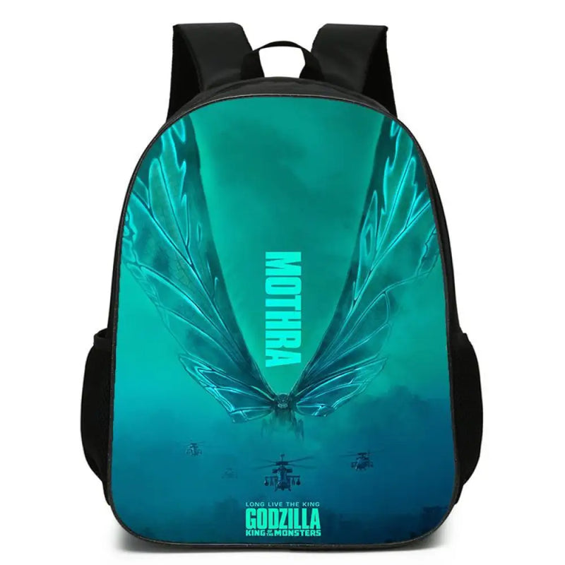 Kit Escolar Godzilla - Mochila, Bolsa de Ombro e Estojo