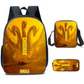 Kit Escolar Godzilla - Mochila, Bolsa de Ombro e Estojo