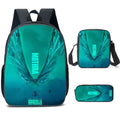 Kit Escolar Godzilla - Mochila, Bolsa de Ombro e Estojo