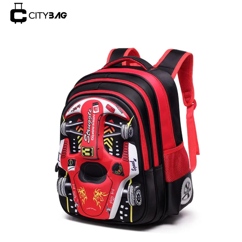 Mochila Escolar de Carro 3D - Impermeável