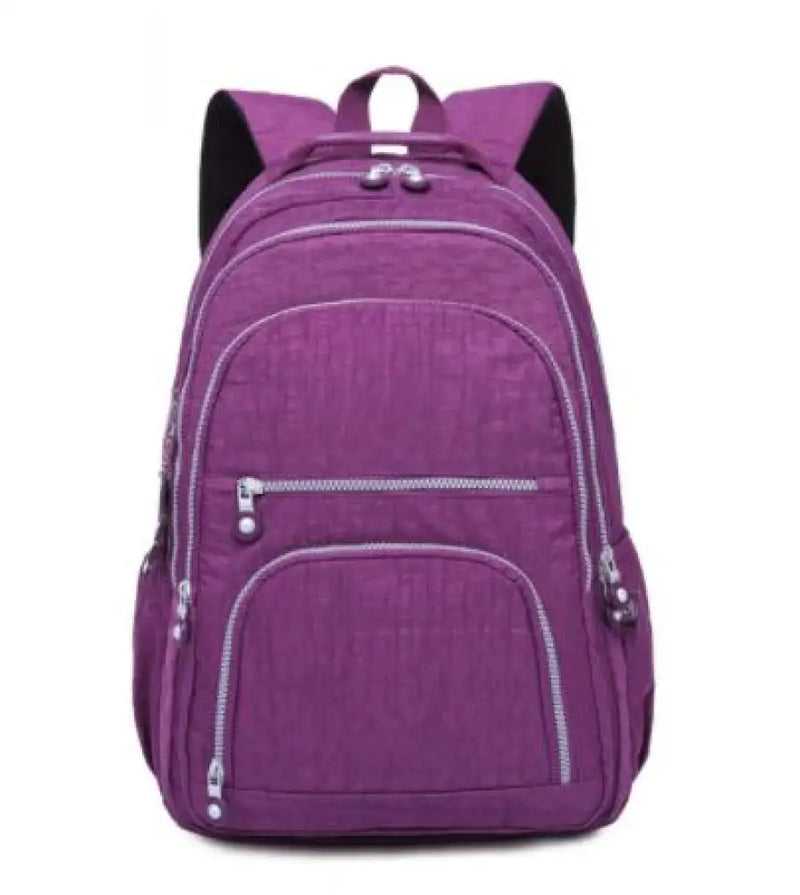 Mochila Escolar Feminina Com Várias Divisórias