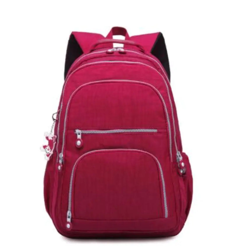 Mochila Escolar Feminina Com Várias Divisórias