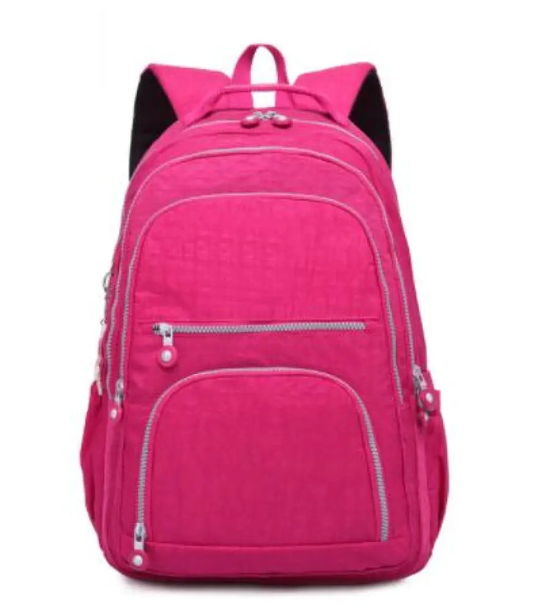Mochila Escolar Feminina Com Várias Divisórias