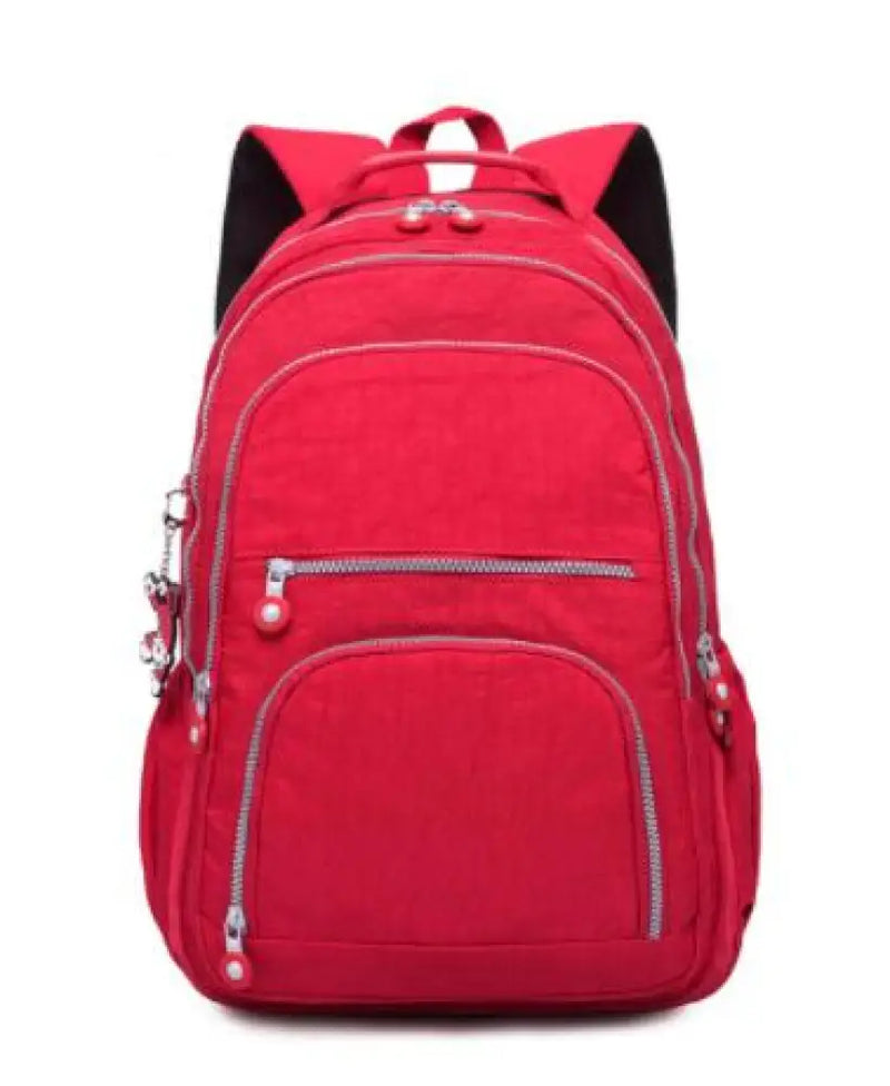Mochila Escolar Feminina Com Várias Divisórias
