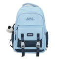 Mochila Escolar Feminina Impermeável  com Chaveiro - CityBag