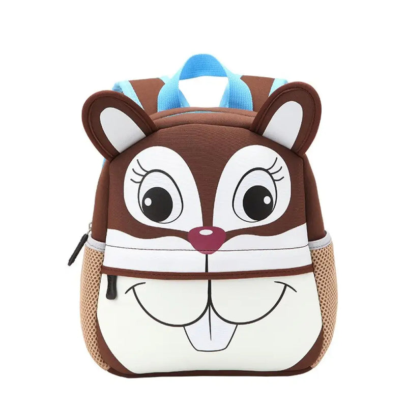 Mochila Escolar Infantil - Bichinhos  3D