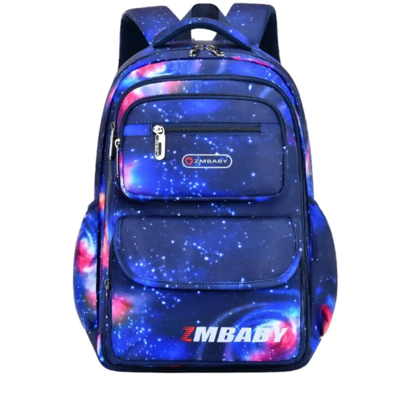 Mochila Escolar Infantil da Galáxia - Impermeável