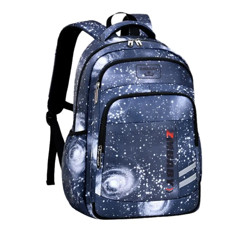 Mochila Escolar Infantil da Galáxia - Impermeável