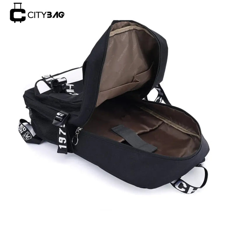 Mochila Escolar Luffy One Piece com Efeito Luminoso  - CityBag