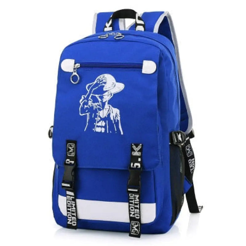 Mochila Escolar Luffy One Piece com Efeito Luminoso  - CityBag