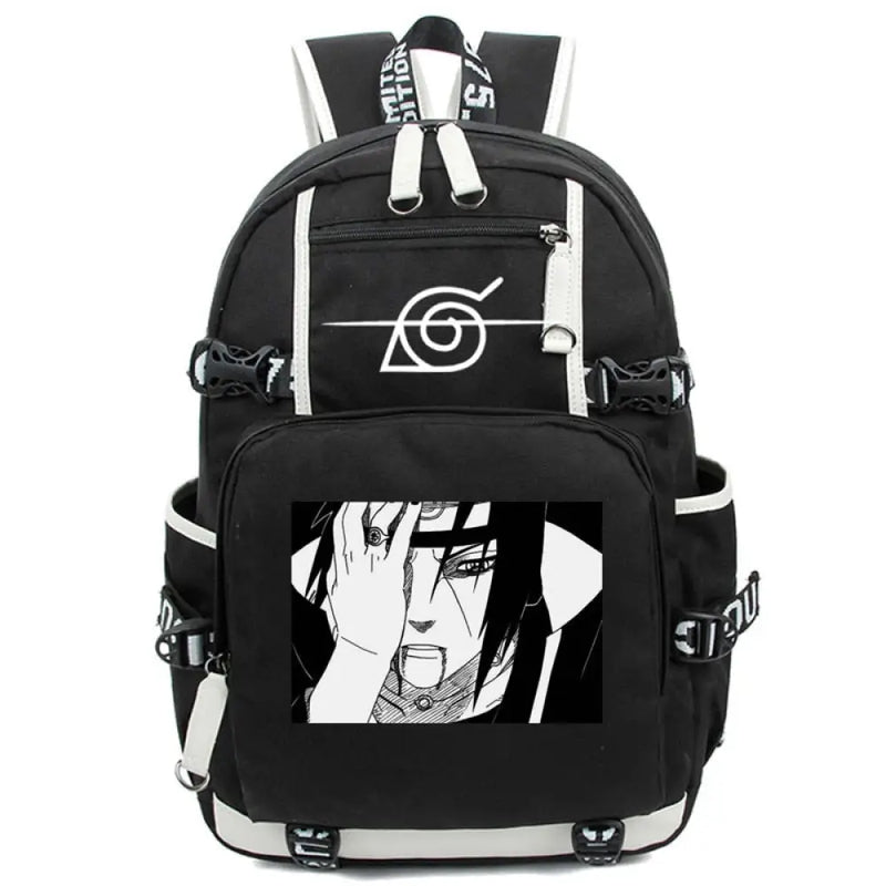 Mochila Escolar Infantil Naruto - Impermeável - Volta às Aulas 2024