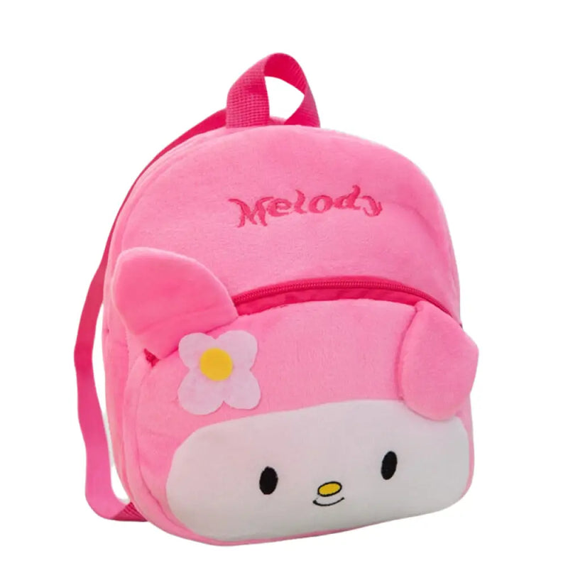 Mochila Infantil de Pelúcia -  Personagens de Desenho Animado