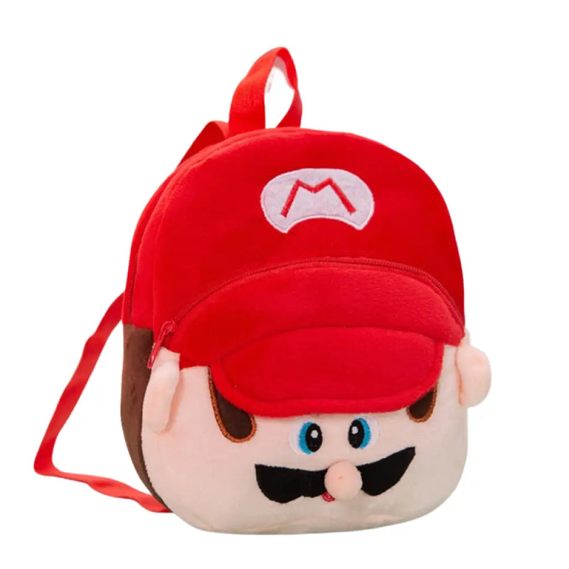 Mochila Infantil de Pelúcia -  Personagens de Desenho Animado