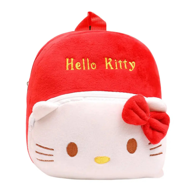 Mochila Infantil de Pelúcia -  Personagens de Desenho Animado