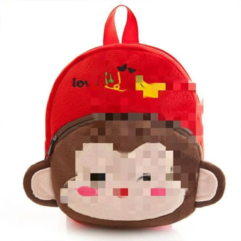 Mochila Infantil de Pelúcia -  Personagens de Desenho Animado