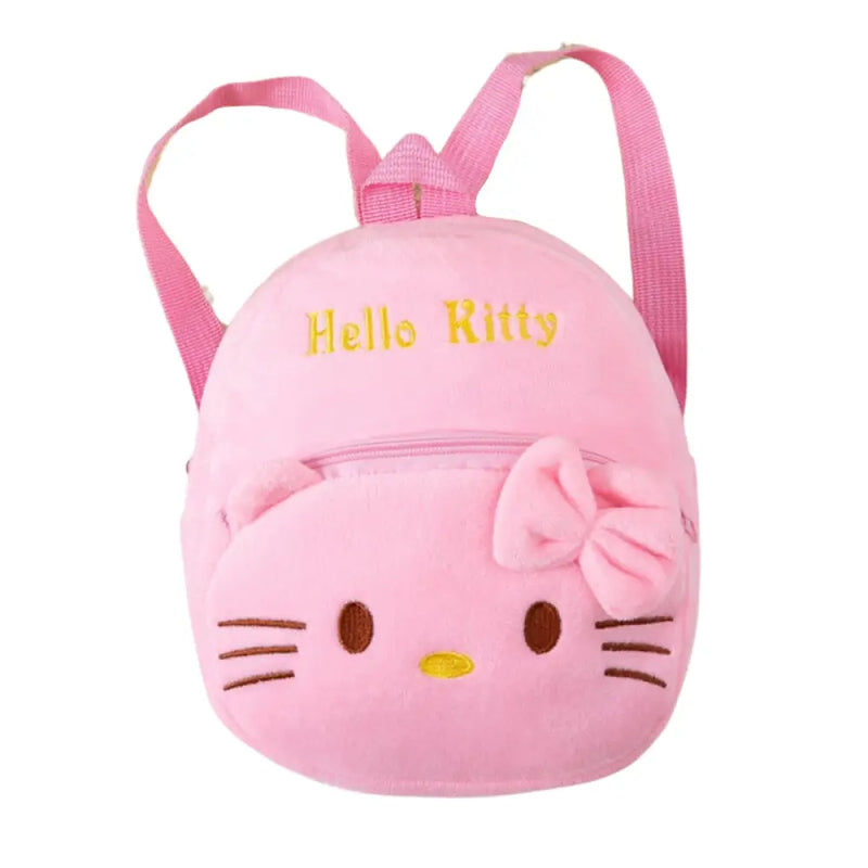 Mochila Infantil de Pelúcia -  Personagens de Desenho Animado