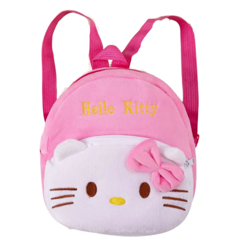 Mochila Infantil de Pelúcia -  Personagens de Desenho Animado