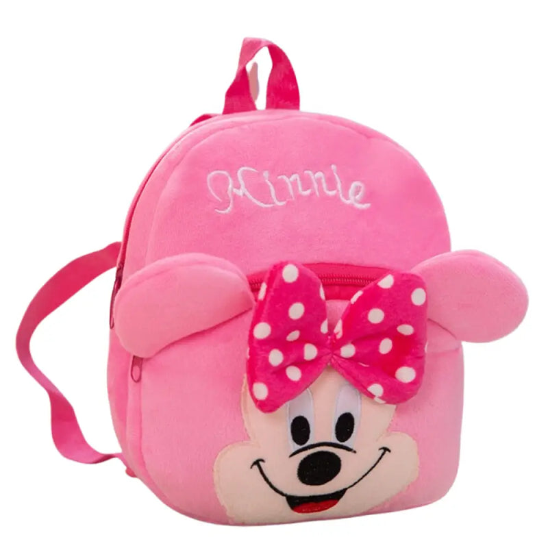 Mochila Infantil de Pelúcia -  Personagens de Desenho Animado