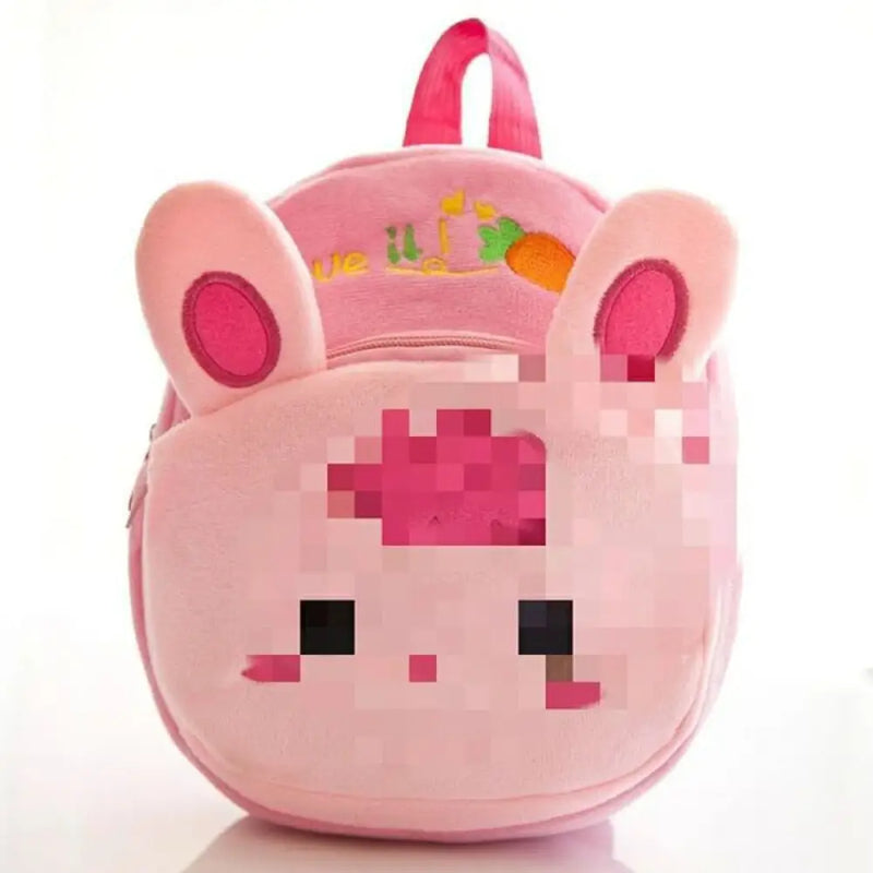 Mochila Infantil de Pelúcia -  Personagens de Desenho Animado