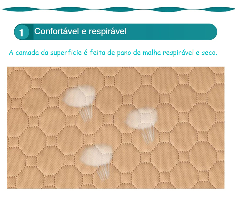 Fralda Pet Absorvente Reutilizável Eco