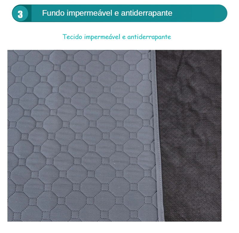 Fralda Pet Absorvente Reutilizável Eco