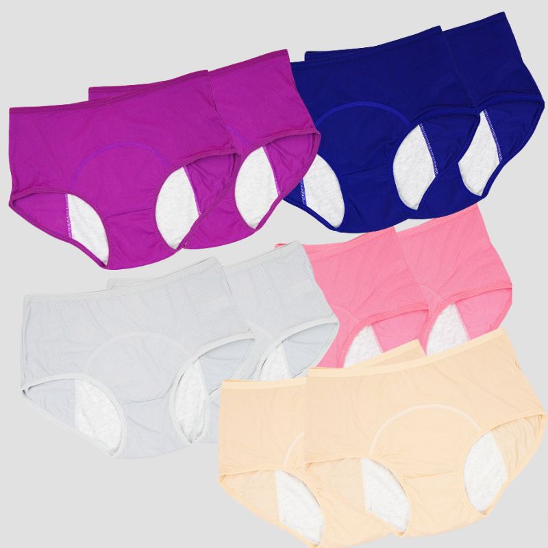 Calcinhas Fisiológicas Absorvente Herself - Kit com 10 Unidades