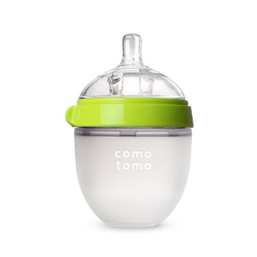 Mamadeira de Silicone Dobrável - Comotomo