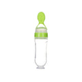 Colher-Mamadeira Alimentadora de Silicone Para Bebês