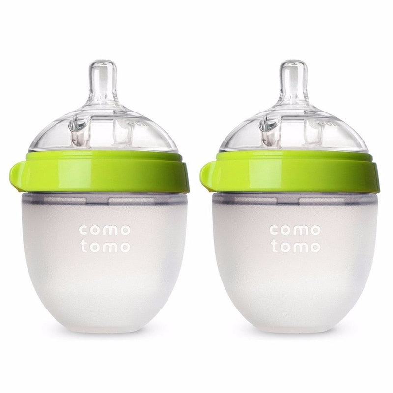 Mamadeira de Silicone Dobrável - Comotomo