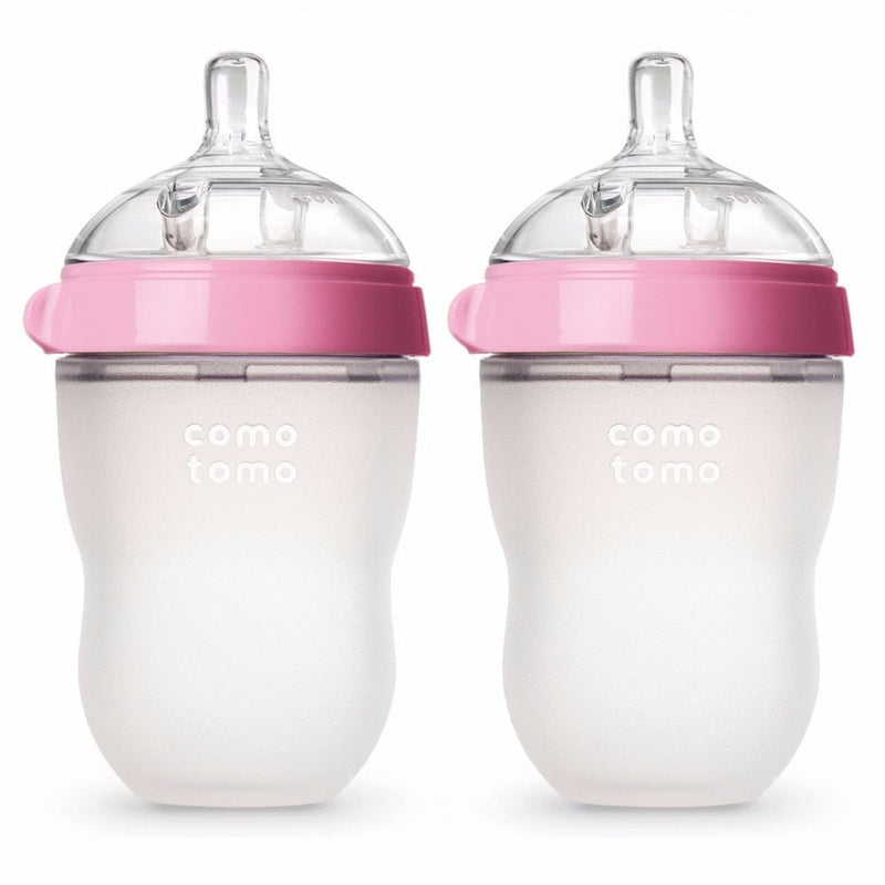 Mamadeira de Silicone Dobrável - Comotomo