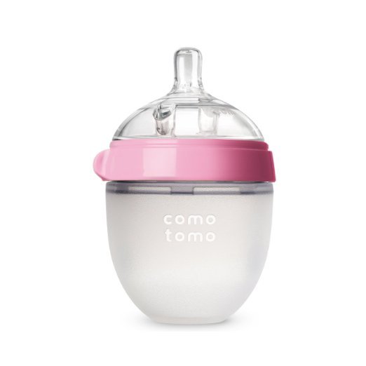Mamadeira de Silicone Dobrável - Comotomo
