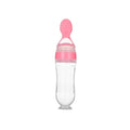 Colher-Mamadeira Alimentadora de Silicone Para Bebês