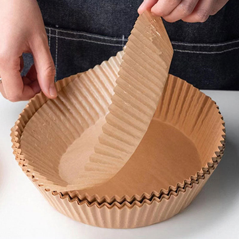 Forro de Papel Anti Gordura HoldFat™ para AirFryer - 50 Peças