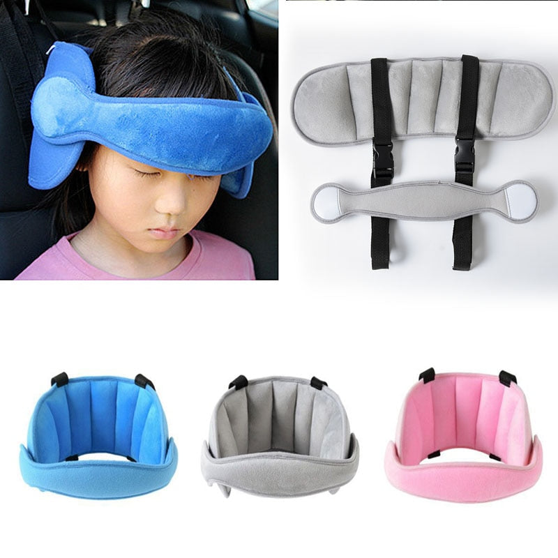Apoio de Cabeça e Suporte para Sono de Bebês e Crianças em Cadeirinha Portátil para Carro