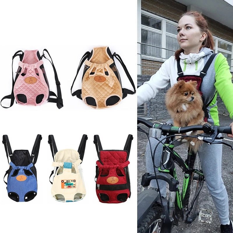 Bolsa Mochila de Transporte para Pets Cães e Gatos