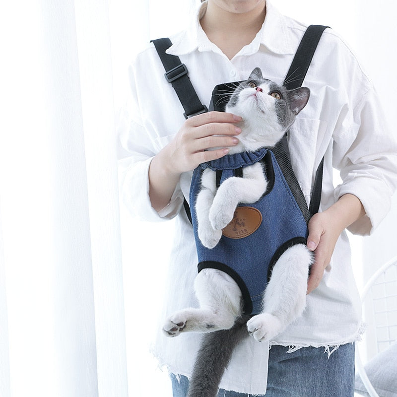 Bolsa Mochila de Transporte para Pets Cães e Gatos