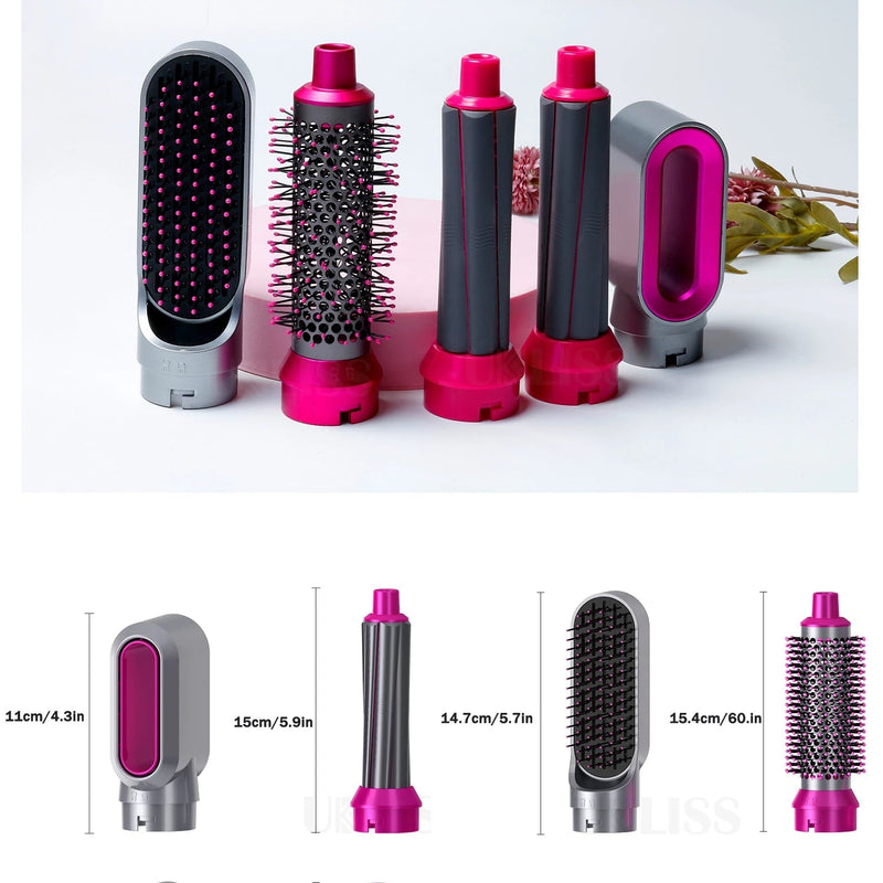 Secador e Modelador de Cabelo Magic AirWrap - Kit 5 em 1