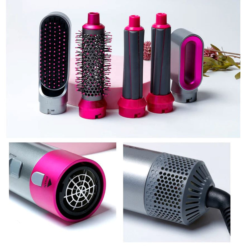 Secador e Modelador de Cabelo Magic AirWrap - Kit 5 em 1