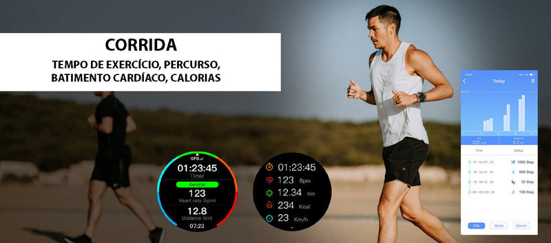 Smartwatch Com GPS Para Atividade Física