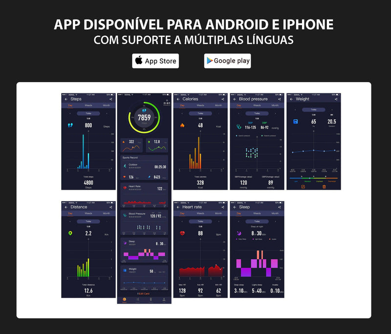 Smartwatch Com GPS Para Atividade Física